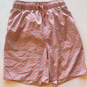 Kids Whale Print Swim Trunks